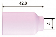 Сопло керамическое для газовой линзы №6 ф10 FB TIG 17-18-26 (10 шт.) FUBAG